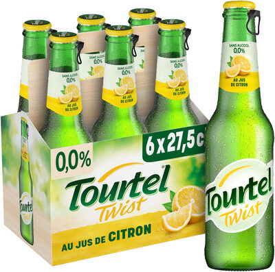 Tourtel Twist bière sans alcool aromatisée citron 6x27,5cl