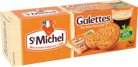 ST MICHEL Biscuits Galettes accompagnement café 208g - épicerie les 3 gourmets biscuits-et-gateaux