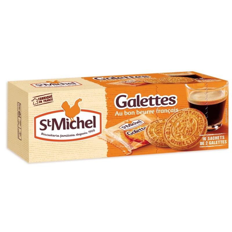 Saint-Michel Galette Beurre 208g - épicerie les 3 gourmets biscuits-et-gateaux