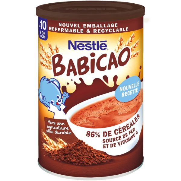 NESTLE Babicao 400 g - épicerie les 3 gourmets bébés
