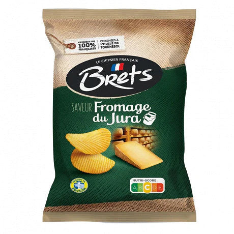BRETS Chips Fromage du Jura 125 g - épicerie les 3 gourmets chips-et-aperitifs