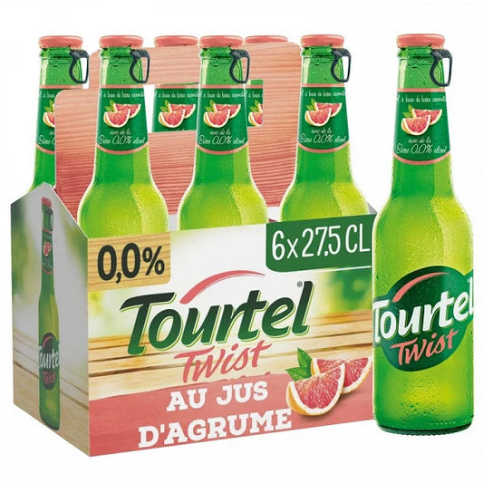 Bière Tourtel Twist Agrumes 6x27,5cl - épicerie les 3 gourmets Boissons