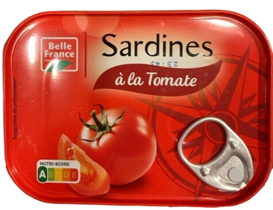 Sardines à la tomate Belle France 135 g