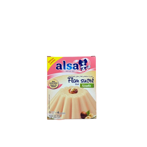 Alsa Noisette Flan Mix 50g