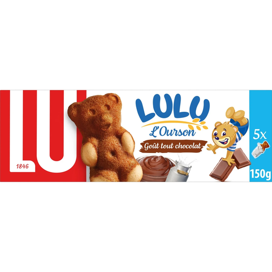 Lulu L'Ourson Tout Chocolat 150g