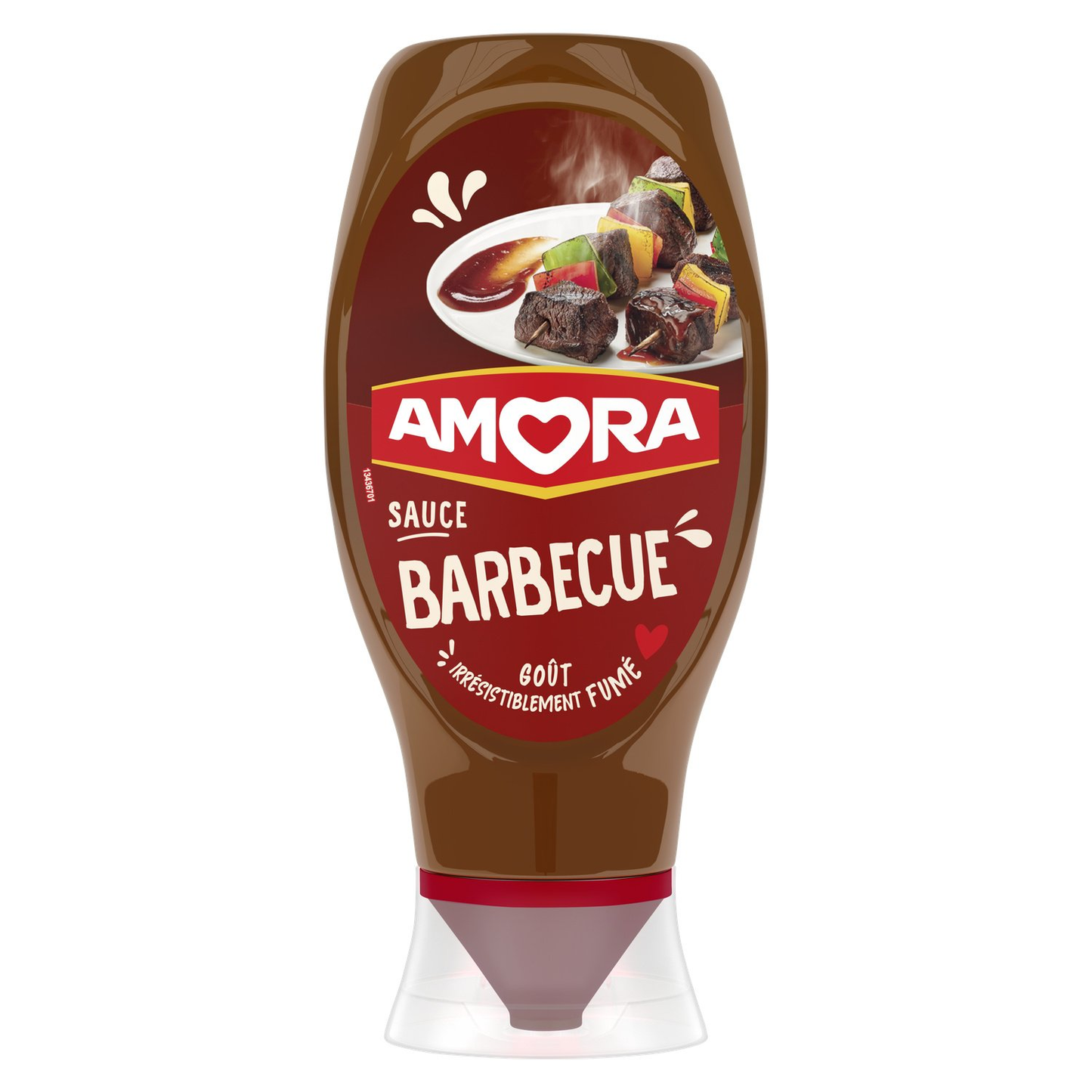Amora Sauce Barbecue Flacon Souple 490g