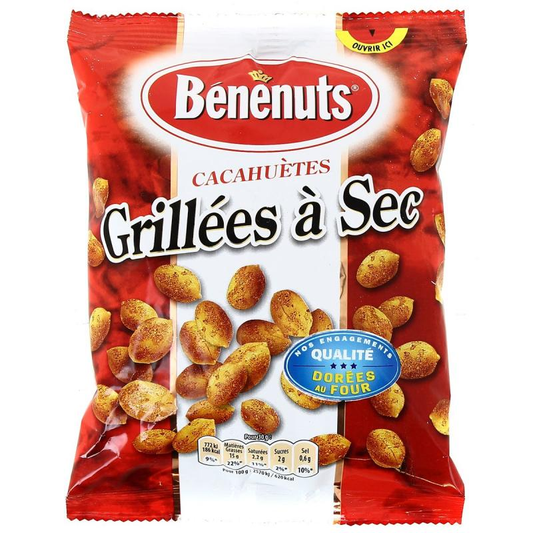 Bénénuts Cacahuètes grillées à sec 200 g