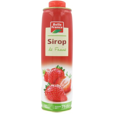 BELLE FRANCE SIROP Fraise 75CL