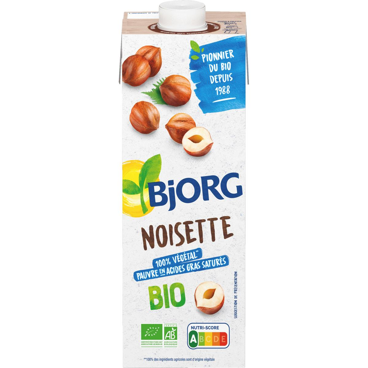 BJOR Boisson noisette Bio 1l