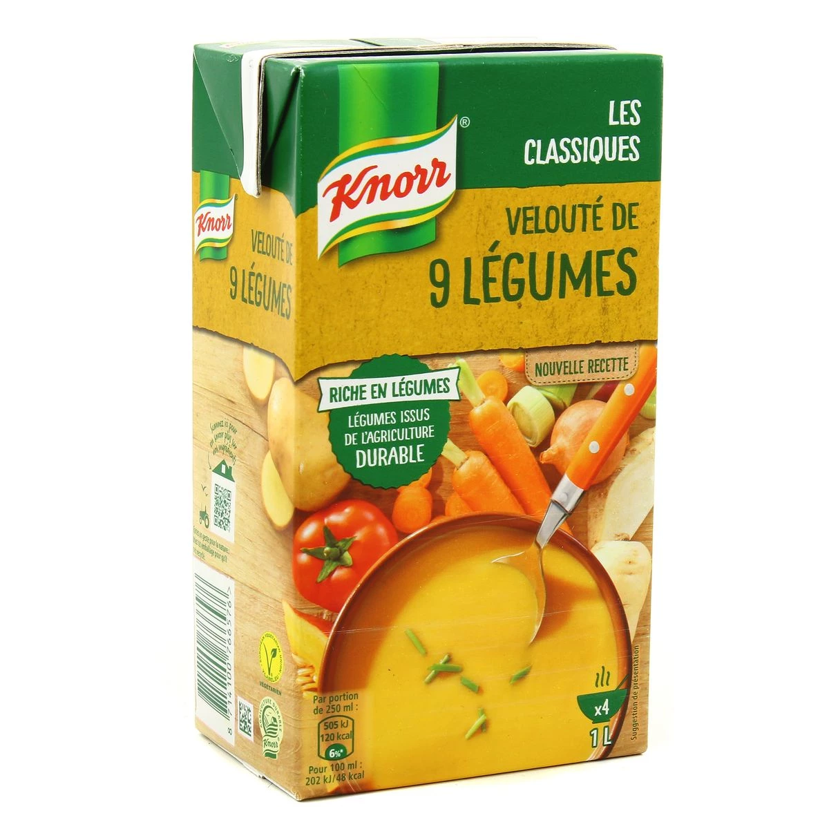 Soupe Velouté Carotte, Pomme de Terre, Céleri-Rave KNORR