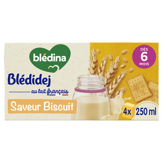 Céréales bébé dès 6 mois saveur biscuit Blédidej BLEDINA 250g
