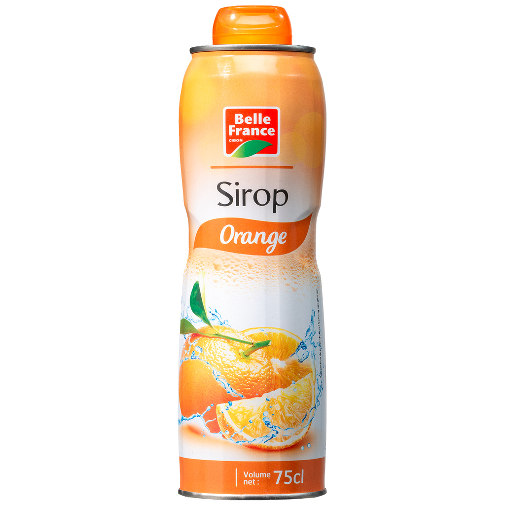 Belle France Sirop d'Orange 75cl