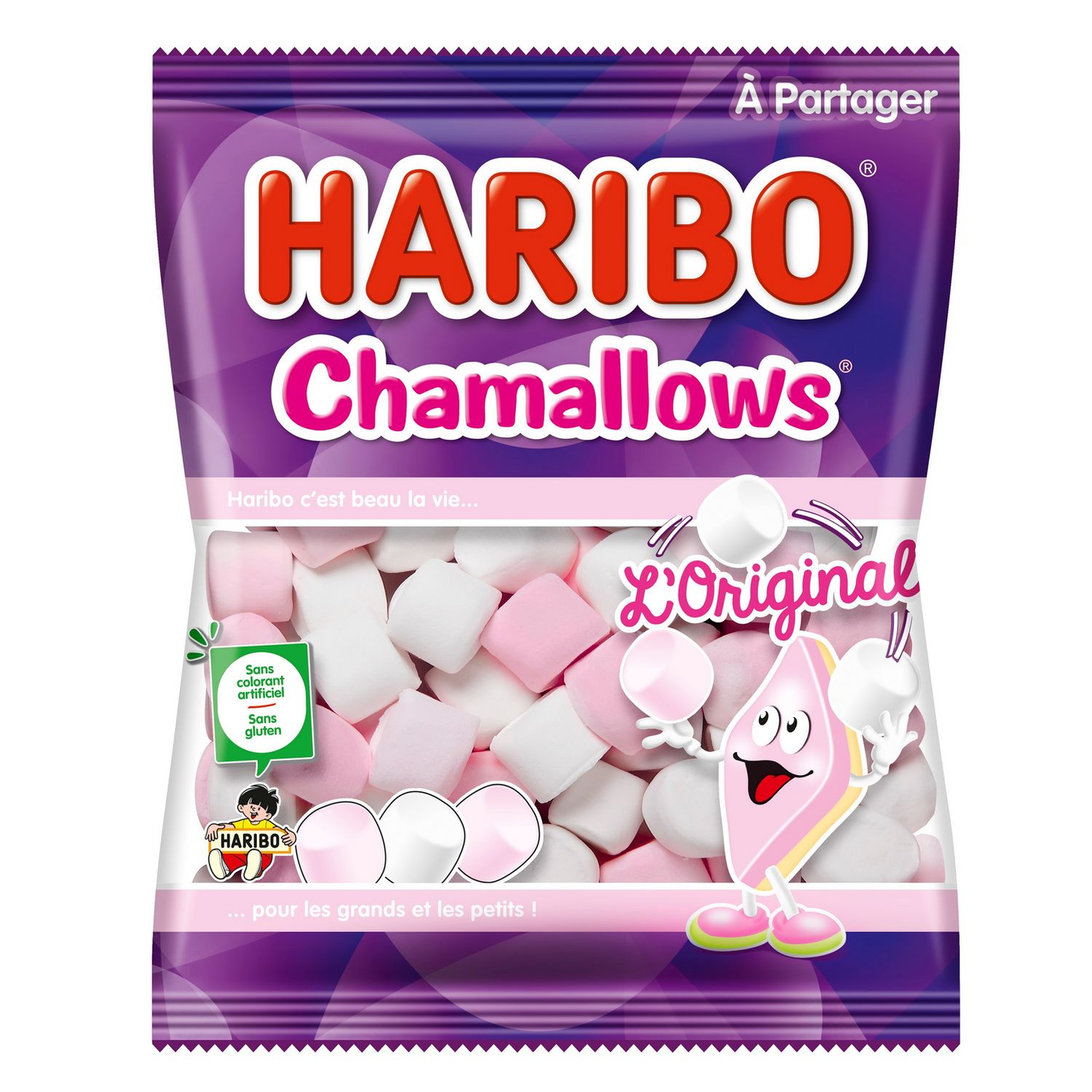 Bonbons guimauves HARIBO Chamallows 300g