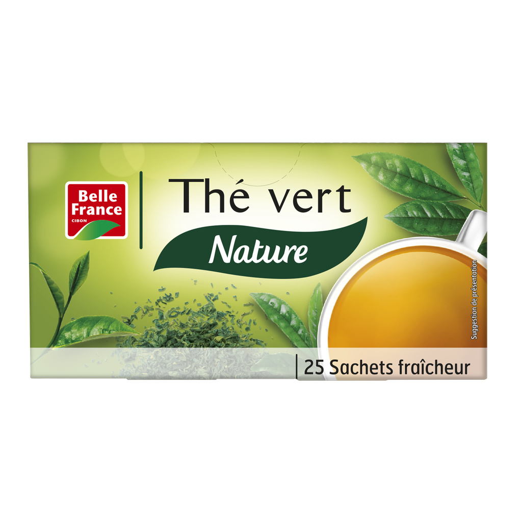 Thé Vert Belle France x25 sachets