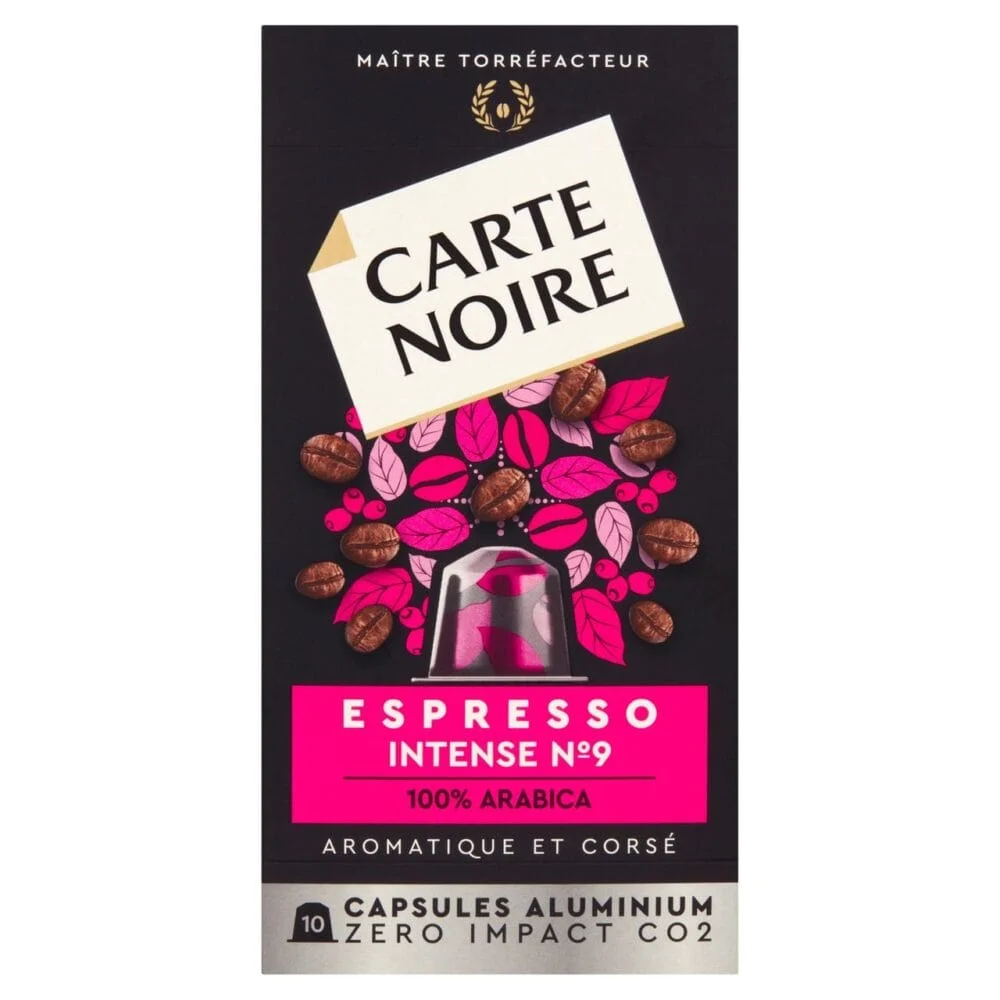 Carte Noire 10 capsules espresso intense N9