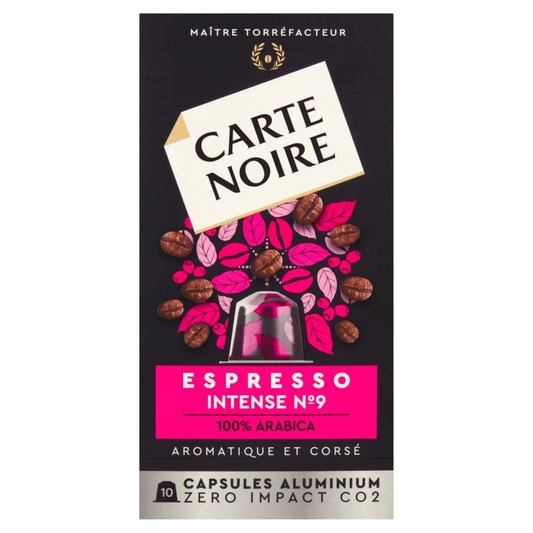 Carte Noire Espresso Intense N9 10 Capsules