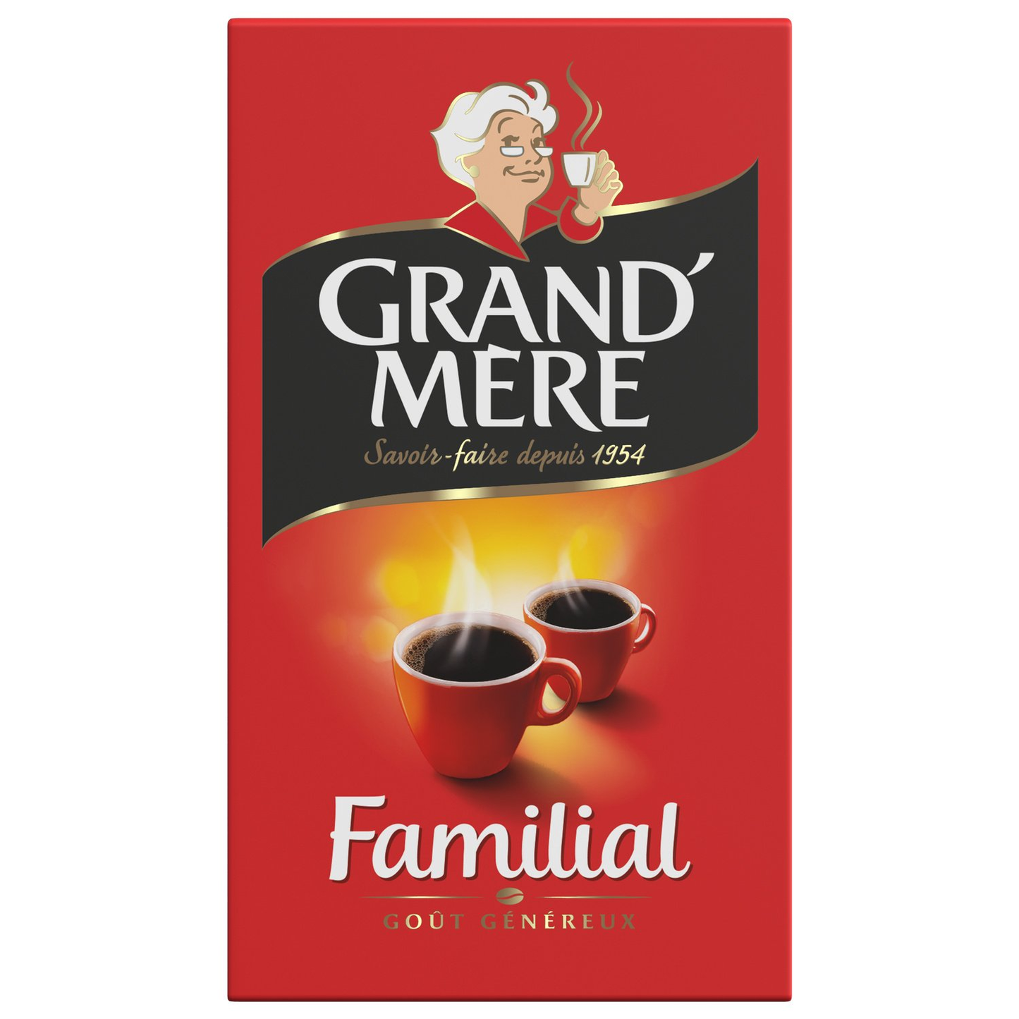 Café Moulu Familial GRAND'MERE le paquet de 250g