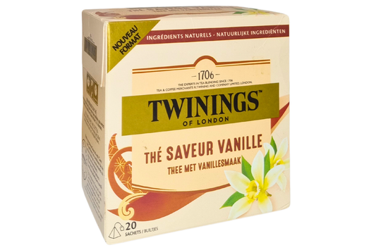 Twinings Thé Vanille 20 sachets