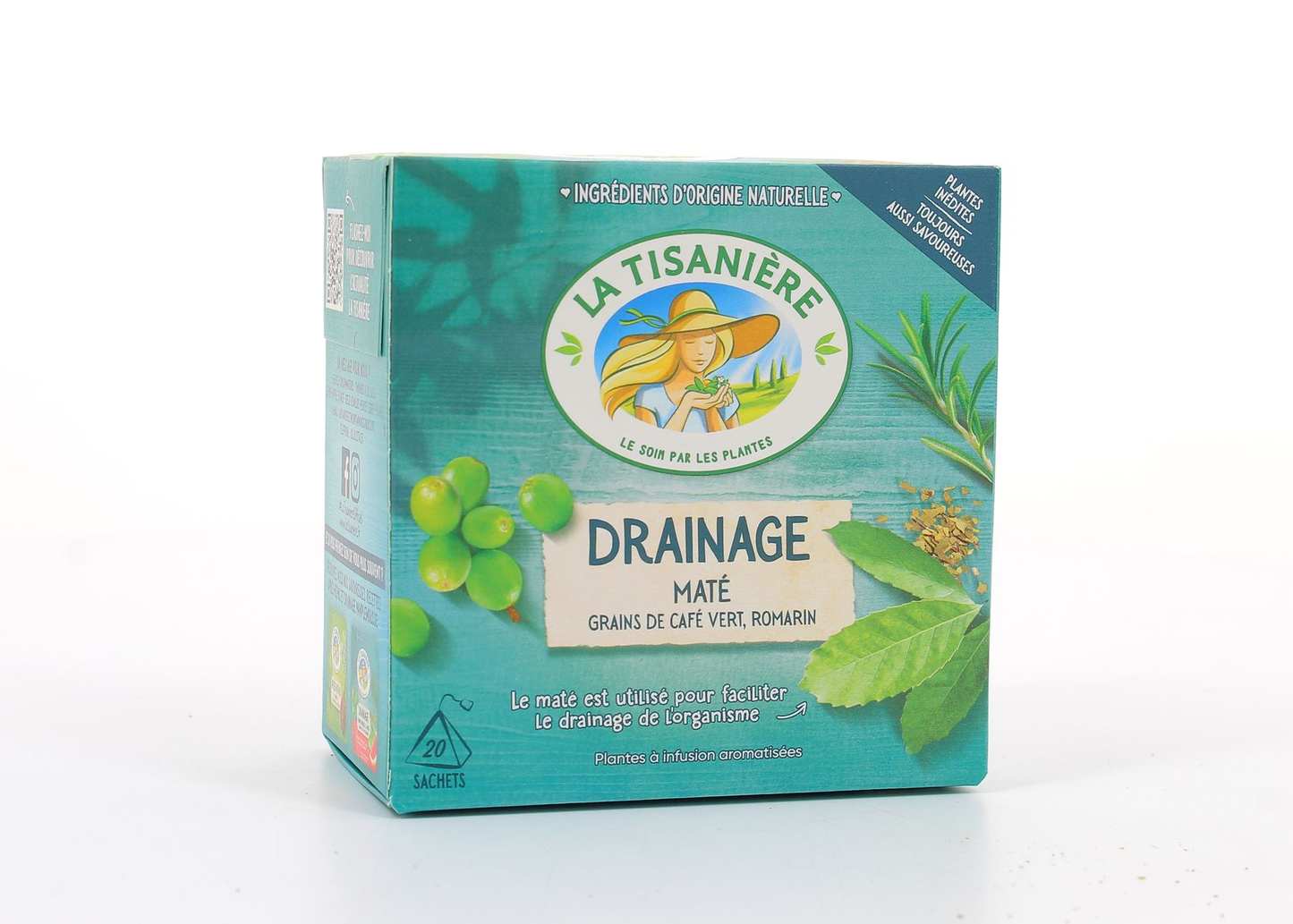 La Tisanière Infusion drainage Maté 20 sachets