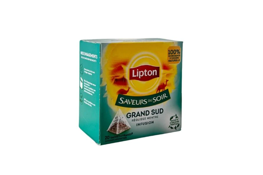 Lipton Grand Sud Infusion Menthe 20 Sachets