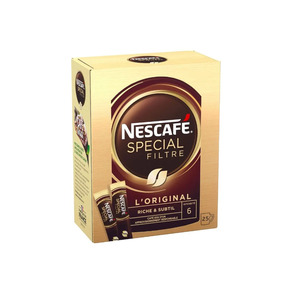 Nescafé Special filtre L'original riche et subtil intensité 6 x25 dosettes
