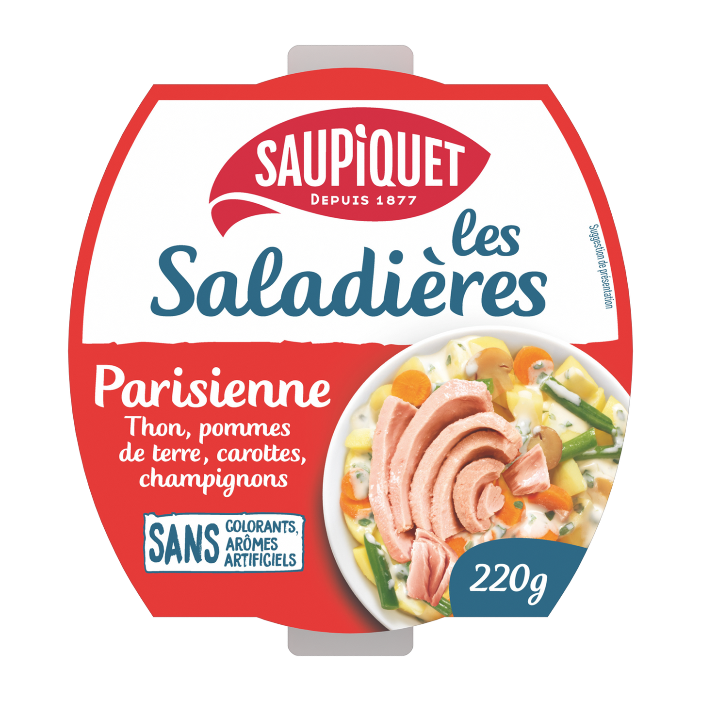 Saladière Parisienne SAUPIQUET 220g