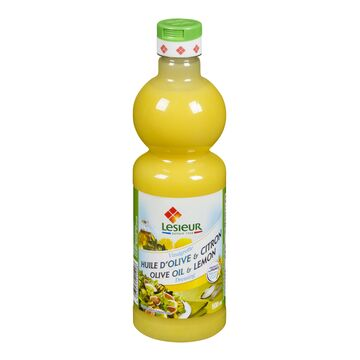 LESIEUR Sauce Crudités Légère huile d'olive et citron 500ml
