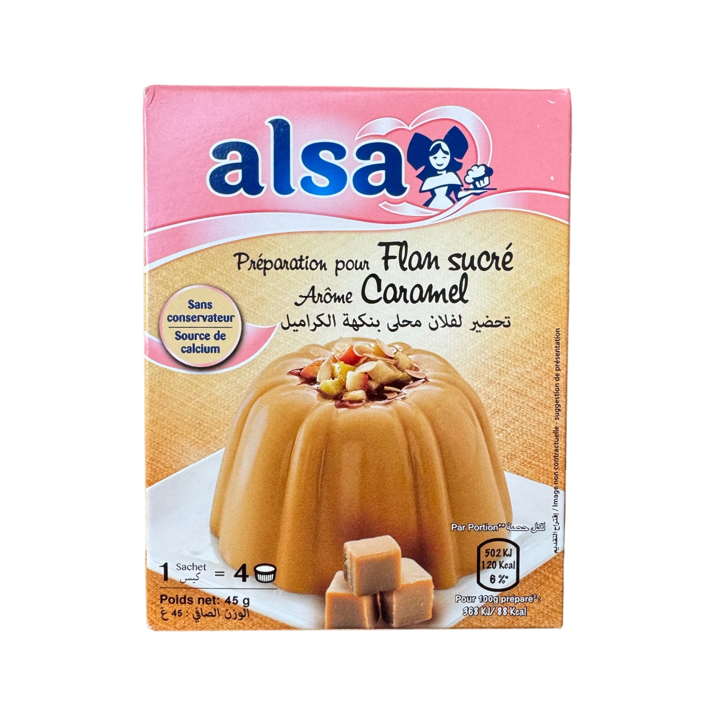 Alsa Caramel Flan Mix 50g