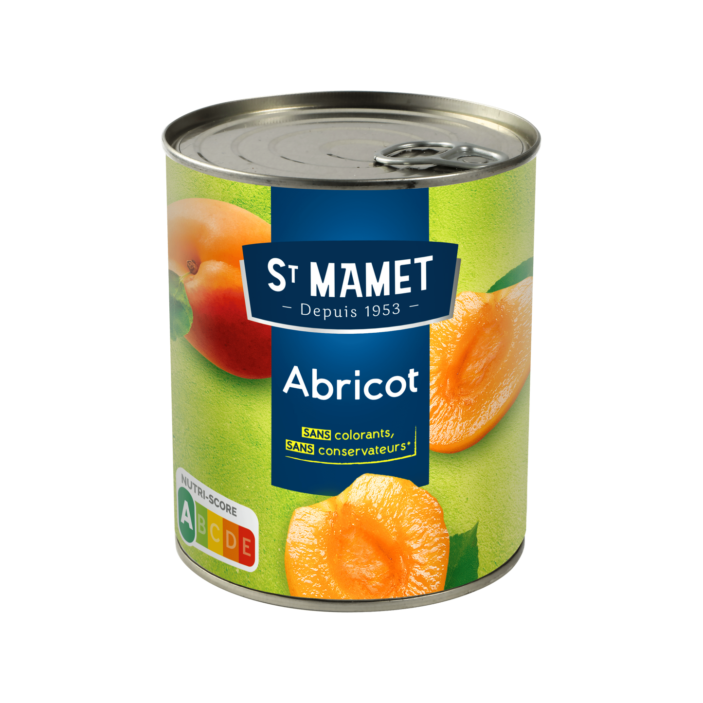 Saint-Mamet Abricot sans colorants, sans conservateurs 820g