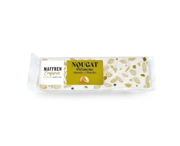 Nougat Maffren aux amandes et aux pistaches 100g