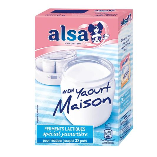 ALSA Ferments Lactiques spécial yaourtière 8g