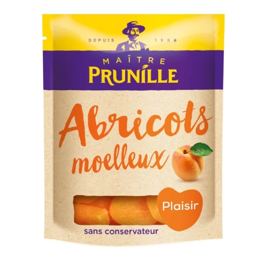 Abricots Secs Dénoyautés MAITRE PRUNILLE 250g