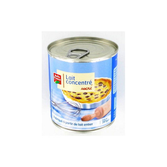LAIT CONCENTRE SUCRE 397G BELLE FRANCE