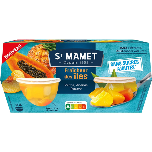 ST Mamet Coupelles Fraîcheur des îles 4x113g