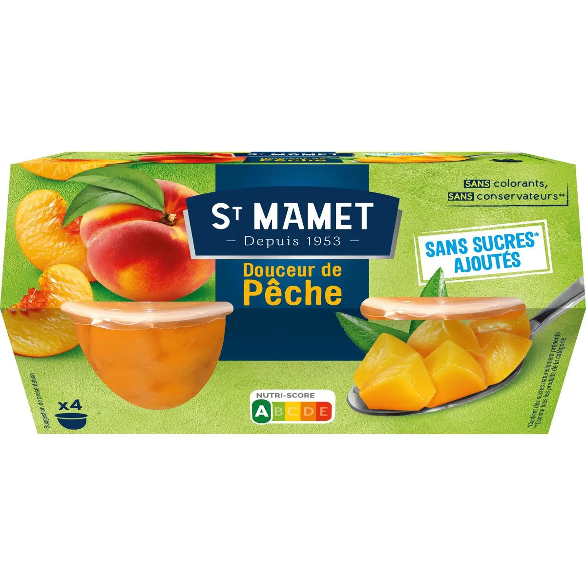 ST Mamet Douceur de peche 4x113g