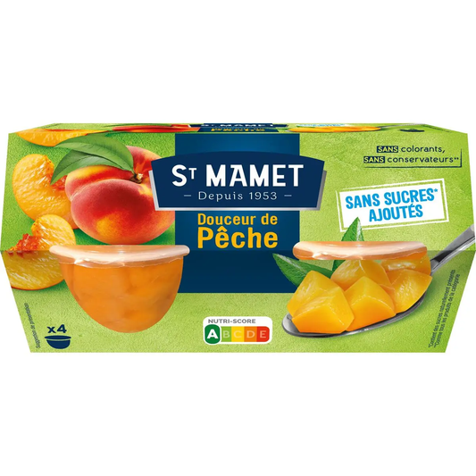 ST Mamet Douceur de peche 4x113g
