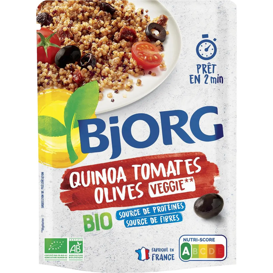 Quinoa Tomates Olives Bjorg 250 g