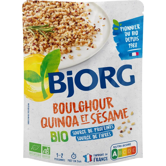 Boulgour, Quinoa et Sésame Bjorg 250 g