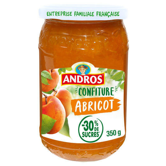 Confiture Abricot Allégée ANDROS 350g