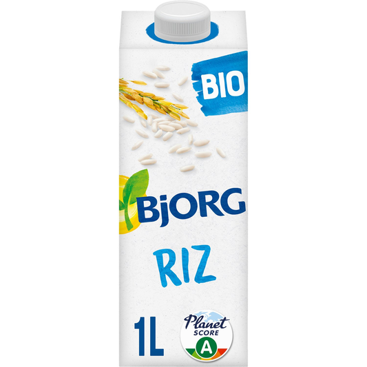 BJORG Lait riz amande bio 1L
