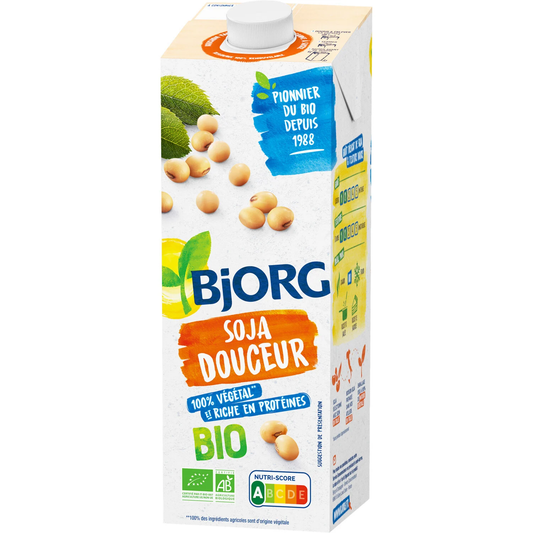 BJORG Lait Soja douceur bio 1L