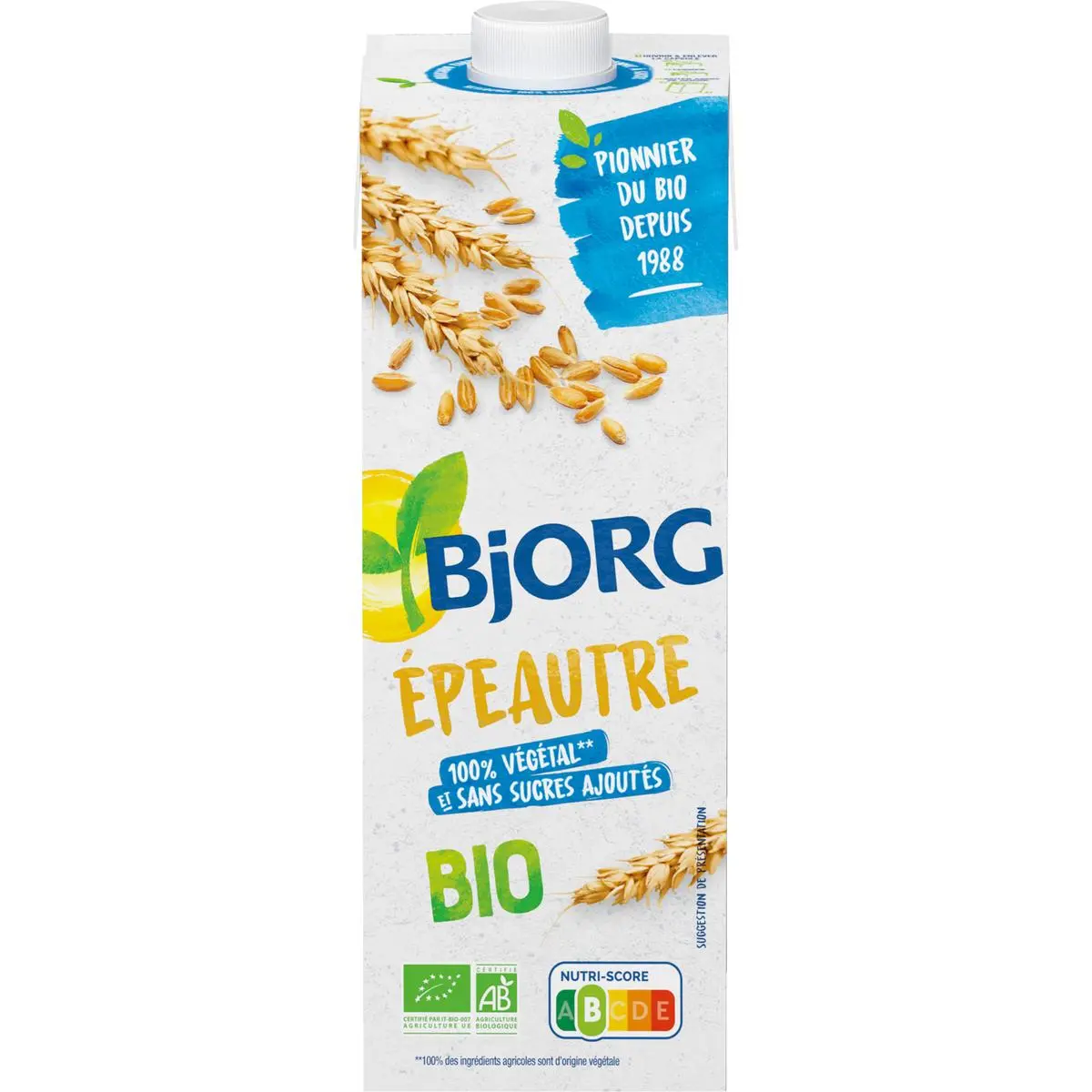 Bjorg Lait Epautre Bio 1L