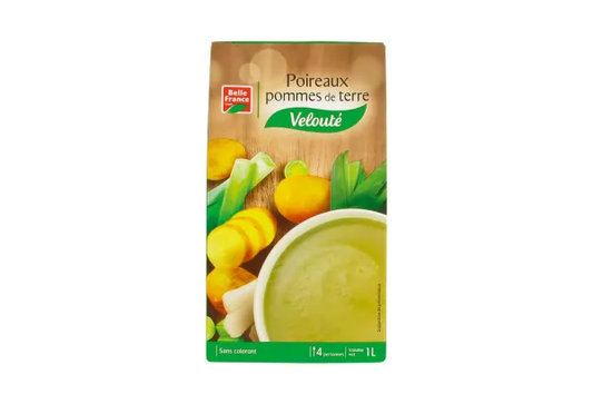 Belle France Poireaux pommes de terre velouté 1L