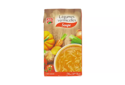 Belle France soupe Légumes vermicelles 1L