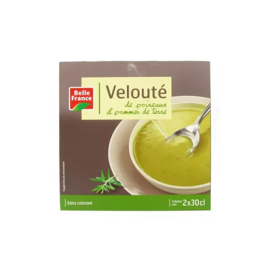 Belle France velouté de poireaux et pommes de terre 2x30cl