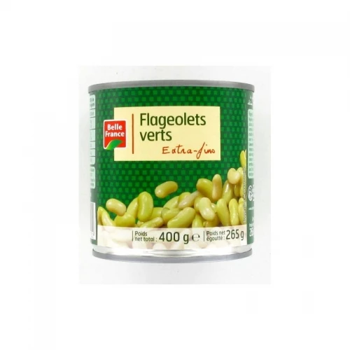 Flageolets verts Belle France EXTRA-FINS 400 g