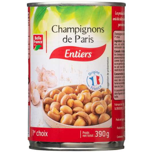 BELLE FRANCE Champignons de paris 390g