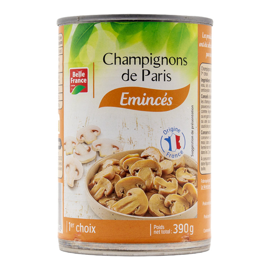 Belle France Champignons de Paris émincés 390g