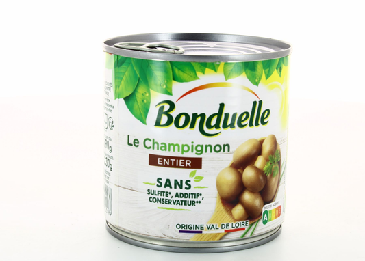 Bonduelle Champignons entiers sans sulfite et sans additif 230g