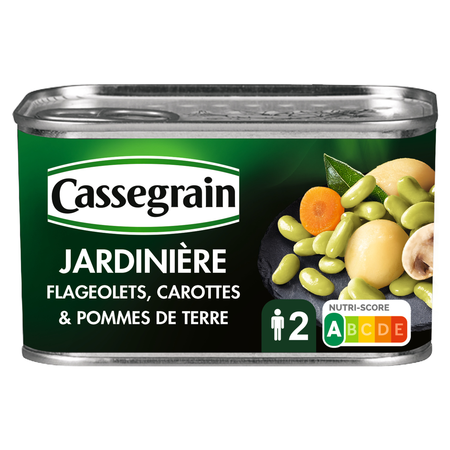 Flageolets préparés extra-fins CASSEGRAIN 265g